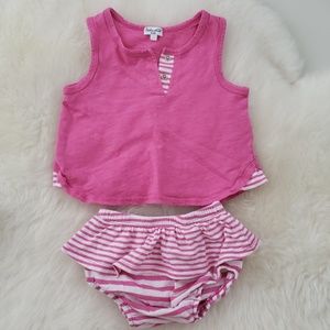 SPLENDID 12 18  months tank diaper cover outfit